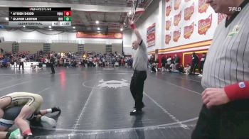 120 lbs Quarterfinal - Oliver Lester, Dublin Coffman vs Ayden Dodd, Perrysburg