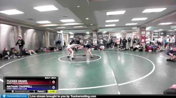 132 lbs Cons. Round 2 - Tucker Drake, Boise Youth Wrestling vs Nathan Chappell, Hawk Wrestling Club