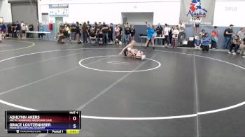 100 lbs Round 1 - Grace Loutzenhiser, Pioneer Grappling Academy vs Ashlynn Akers, Arctic Warriors Wrestling Club