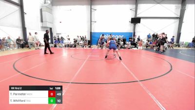 175 lbs Rr Rnd 2 - Tyler Parmeter, Michigan Premier Blue vs Tyler Whitford, Triumph Maize