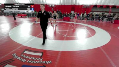 140 lbs Round 3 - Franky Groom, Excel vs Stella Pettitt, Team Nazar Training Center