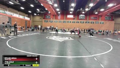 285 lbs Champ. Round 1 - Tyis Hale, Palomar vs Dylan Avila, Santa Ana