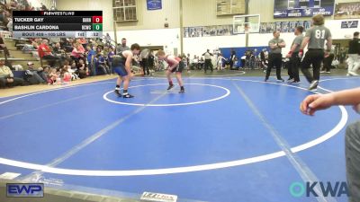 105 lbs Rr Rnd 2 - Tucker Gay, Barnsdall Youth Wrestling vs Bashlin Cardona, Dark Cloud Wrestling Club