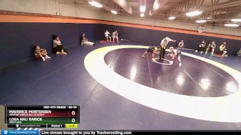 85-93 lbs Round 5 - Maverick Mortensen, Aviator Wrestling Academy vs Losa Nau Rarick, Westlake