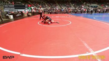 102 lbs Round Of 32 - Holly Eason, WTC vs Justice Davis, Lady Outlaw Wrestling Academy