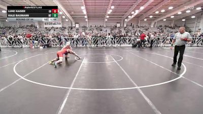 160 lbs Round Of 64 - Luke Kaiser, OH vs Kale Baumann, MT