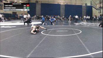 121 lbs 3rd Place - Nico Emili, Bethlehem Catholic vs Jovanni Tovar, Miami Southridge