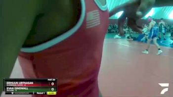 106 lbs Round 3 (16 Team) - Evan Dingwall, WCAABE vs Ermuun Urtnasan, Glenbrook South