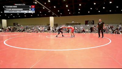 138 lbs 3rd Place Match - Cayden Rios, TX vs Tyler Misenheimer, OK