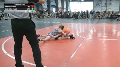84 lbs Round 4 (1:30pm Friday) - Zachary Paris, CTWHALE vs Hayes Daniel, Oklahoma Elite