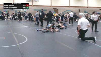 64-68 lbs Round 2 - Javon Haliburton, Northern Delaware Wrestling Academy vs Henry Rupert, Kent County Junior Wrestling