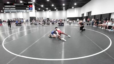 126 lbs London Ford, Alabama vs Owen LaRose, Minnesota Red