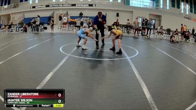 60-64 lbs Champ. Round 1 - Zander Liberatore, Scorpions vs Hunter Wilson, Tampa Bay Tigers