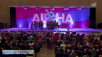 Louisiana Cheer Force - Fire [2025 L4 Evaluation (Cheer) Day 1] 2025 Aloha Baton Rouge Showdown