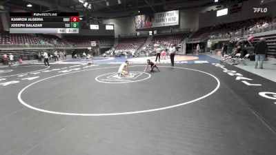 133 lbs Cons. Semi - Joseph Salazar, Trinidad State College vs Kamron Algeria, Unattached