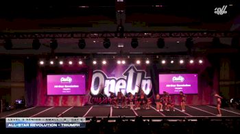 All-Star Revolution - Triumph [2026 L3 Senior - Small - B Day 2] 2026 One Up Grand Nationals