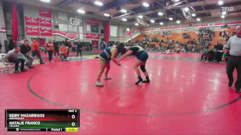 235 lbs Champ. Round 2 - Natalie Franco, Yucaipa vs Keiry Mazariegos, Birmingham