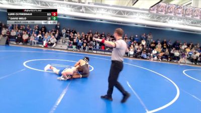 150 lbs Round 1 - David Melo, Lincoln Southeast vs Luke Clydesdale, Norton Community HS