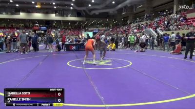 130 lbs Cons. Round 1 - Isabella Soto, AR vs Ranelle Smith, OK