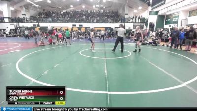 105 lbs Cons. Round 4 - Tucker Henne, Nampa Christian vs Crew Pietrucci, Victory