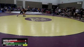 115 lbs Placement (4 Team) - Brantley Klein, F/MCC vs Austin Landkammer, Springfield