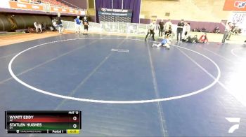 100 lbs Cons. Round 1 - Wyatt Eddy, AZ vs Statlen Hughes, UT