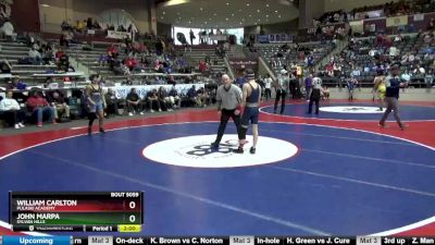 5A 120 lbs Cons. Round 1 - William Carlton, Pulaski Academy vs John Marpa, Sylvan Hills