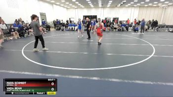 190 lbs Finals (2 Team) - Vada Bean, Saint Michael/Albertville vs Maya Schmidt, Bemidji