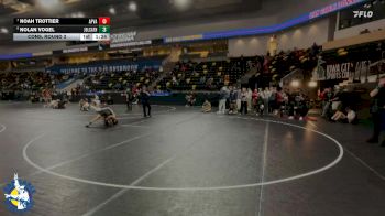 157 lbs Cons. Round 3 - Nolan Vogel, Joliet (Catholic Academy) vs Noah Trottier, Apple Valley