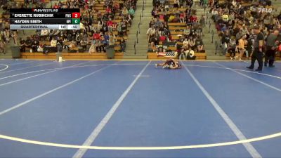 45 lbs Quarterfinal - Everette Rubinchik, Pinnacle Wrestling Club vs Hayden Smith, Hudson Pirate Elite