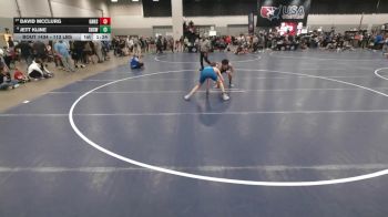 113 lbs Champ. Rd Of 32 - David McClurg, Granite Hills High School Wrestling vs Jett Kline, Stillwater High School Wrestling
