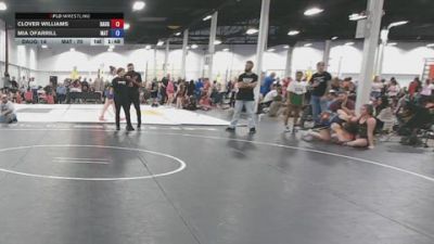 155 lbs Rr Rnd 2 - Clover Williams, Daughters Of Zion - GK12E vs Mia OFarrill, Mat Demon Girls Blue - GK12E
