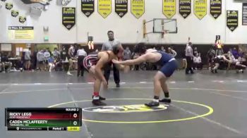 190 lbs Round 2 - Ricky Legg, Kent Roosevelt vs Caden McLafferty, Twinsburg, OH