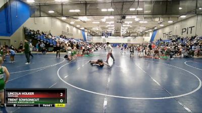 63-68 lbs Round 2 - Lincoln Holker, Westlake vs Trent Sowsonicut, Cougars Wrestling Club