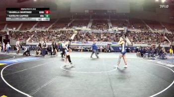 152-D1 Cons. Semi - Katelyn Capper, Deer Valley vs Isabella Martinez, Mountain View (Mesa) High School