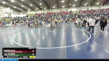 132 lbs Quarterfinal - Austin Ellis, Sanderson Wrestling Academy vs Dax Bonner, Wasatch Wrestling Club