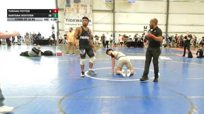 170 lbs Consi Of 32 #2 - Turhan Potter, DE vs Santana Routzen, NM