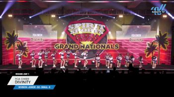 FCA Cheer - Divinity [2024 L3 Junior - D2 - Small - B Day 1] 2024 Spirit Sports Grand Nationals