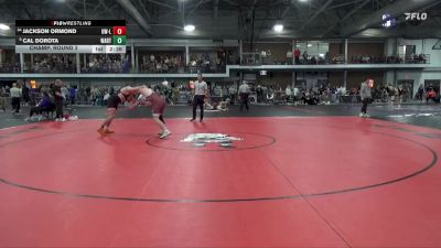 197 lbs Champ. Round 2 - Jackson Ormond, Wisconsin-La Crosse vs Cal Dorota, Wartburg