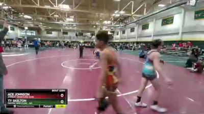 Semifinal - Ace Johnson, Stanley Wrestling Club vs Ty Skelton, MATPAC Wrestling - ND