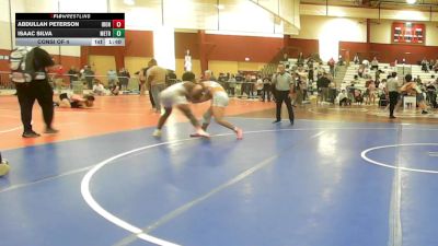 144 lbs Consi Of 4 - Abdullah Peterson, Iron Faith vs Isaac Silva, Metrowest