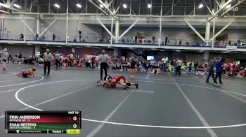 88 lbs Round 4 (10 Team) - Evan Restivo, Upstate Uprising vs Finn Anderson, Ruthless WC