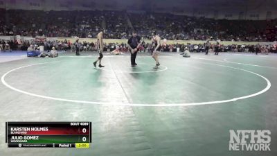 4A-120 lbs Cons. Round 1 - Julio Gomez, Woodward vs Karsten Holmes, Blanchard