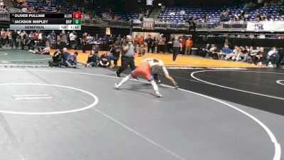 6A 120 lbs Semifinal - Jackson Shipley, Dripping Springs vs Oliver Pulliam, Allen