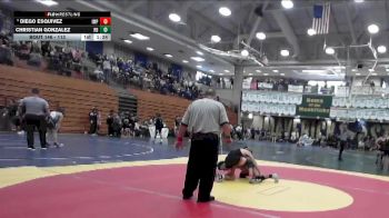 113 lbs Champ. Round 1 - Christian Gonzalez, Rancho Bernardo vs Diego Esquivez, Imperial