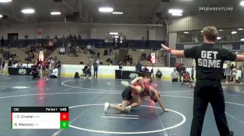 130 lbs Cons. Round 2 - Connor Crumer, Askren Wrestling Academy vs Nik Massaro, KD6 The Club
