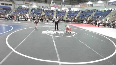 130 lbs Round Of 16 - Ty Eversman, Bear Cave WC vs Trace Van Asdale, Maize WC