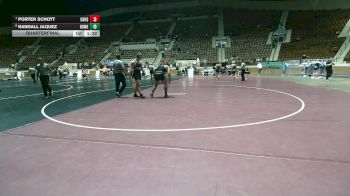 6A 215 lbs Quarterfinal - Porter Schott, Chelsea vs Randall Jaquez, Homewood Hs