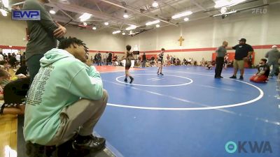 70 lbs Rr Rnd 1 - Kanaan Gandee, NORTH DESOTO WRESTLING ACADEMY vs Uriah Garcia, Standfast 12u