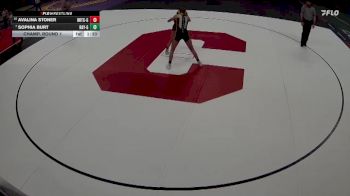 Champ. Round 1 - Sophia Burt, Raymond Central Girls vs Avalina Stoner, Mitchell Girls